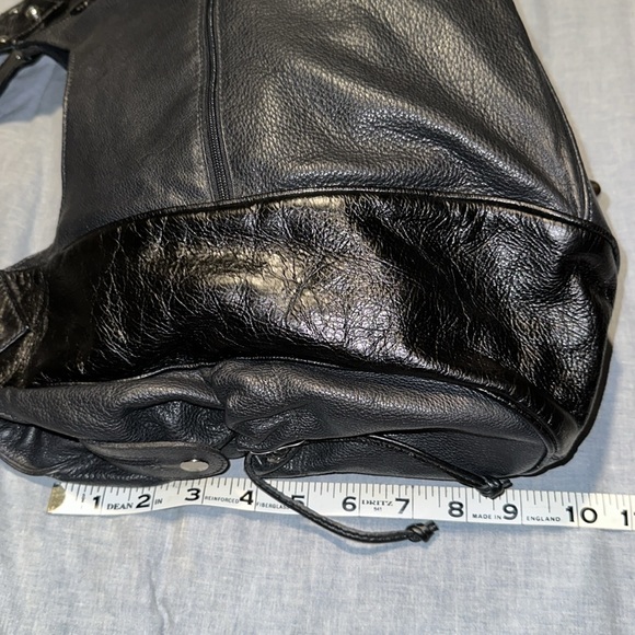 Griffazzi Genuine Leather Hobo Satchel Bag BNNT - Picture 4 of 16